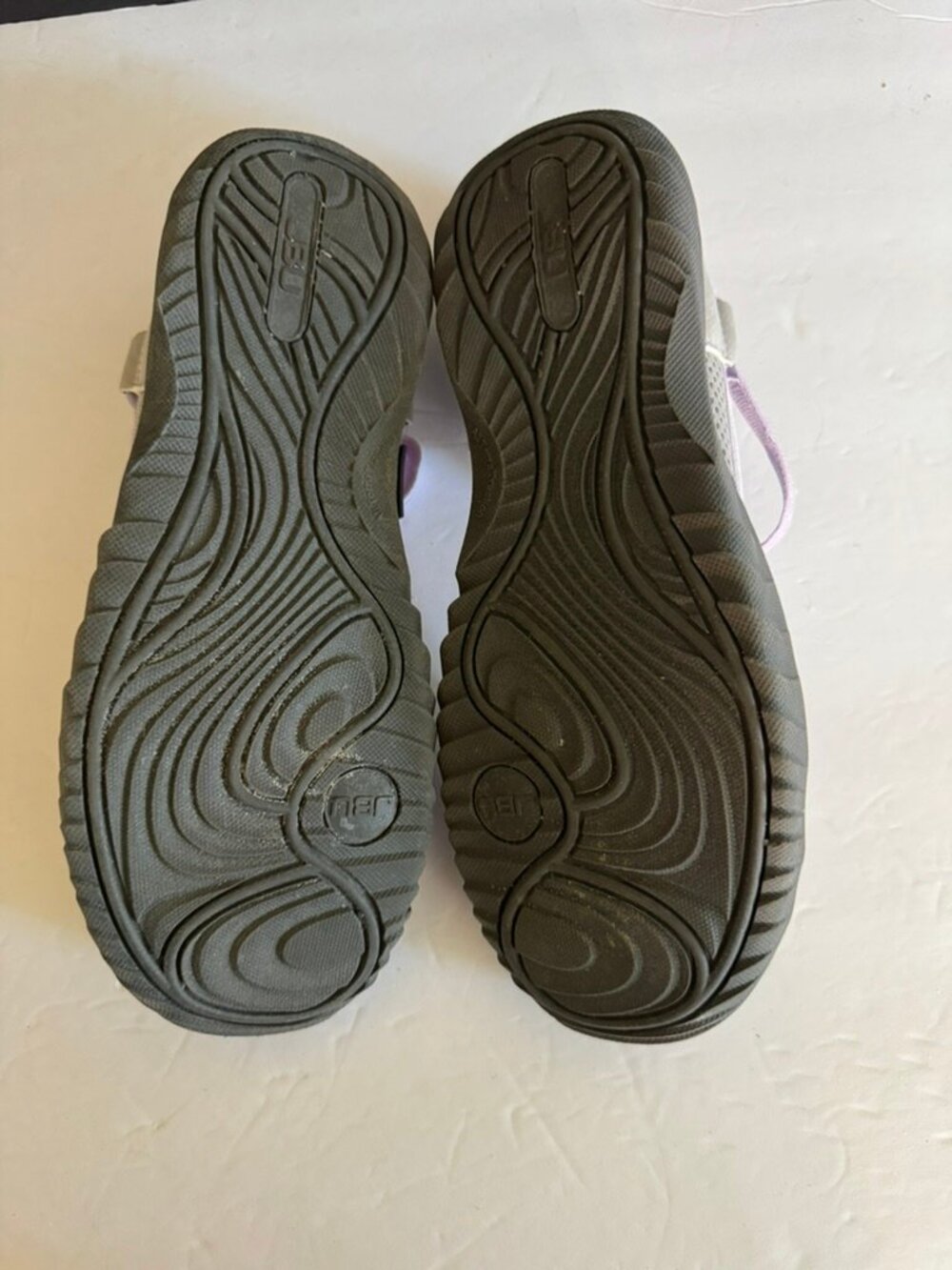 JBU Jambu Lilac & Gray Mary Jane Water Ready Shoes Style B2MA65 EVA Size 8.5 EUC - Picture 4 of 7